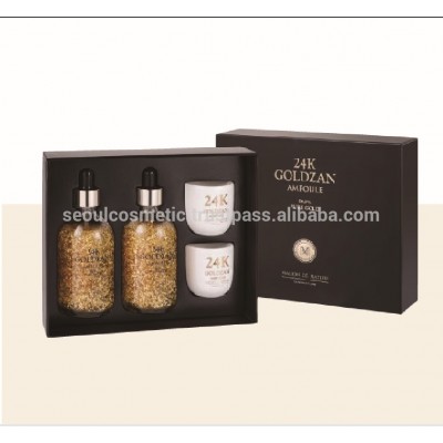 [Paraon] Korean_Skinature 24K Goldzan Ampoule set with Massage Ceramic Cups (Anti aging/Whitening))